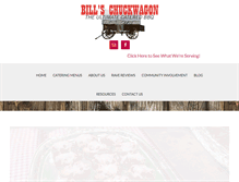 Tablet Screenshot of billschuckwagon.com